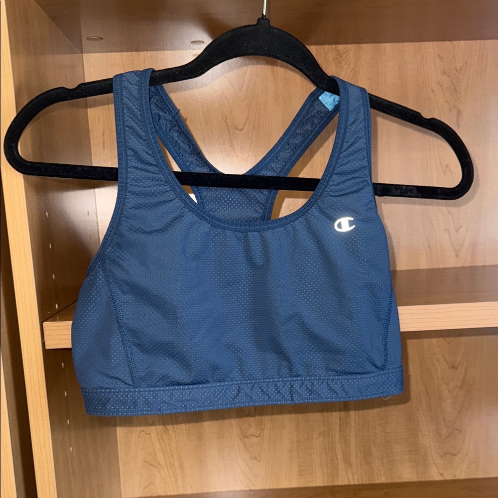 Champion Women's Navy Sports Bra